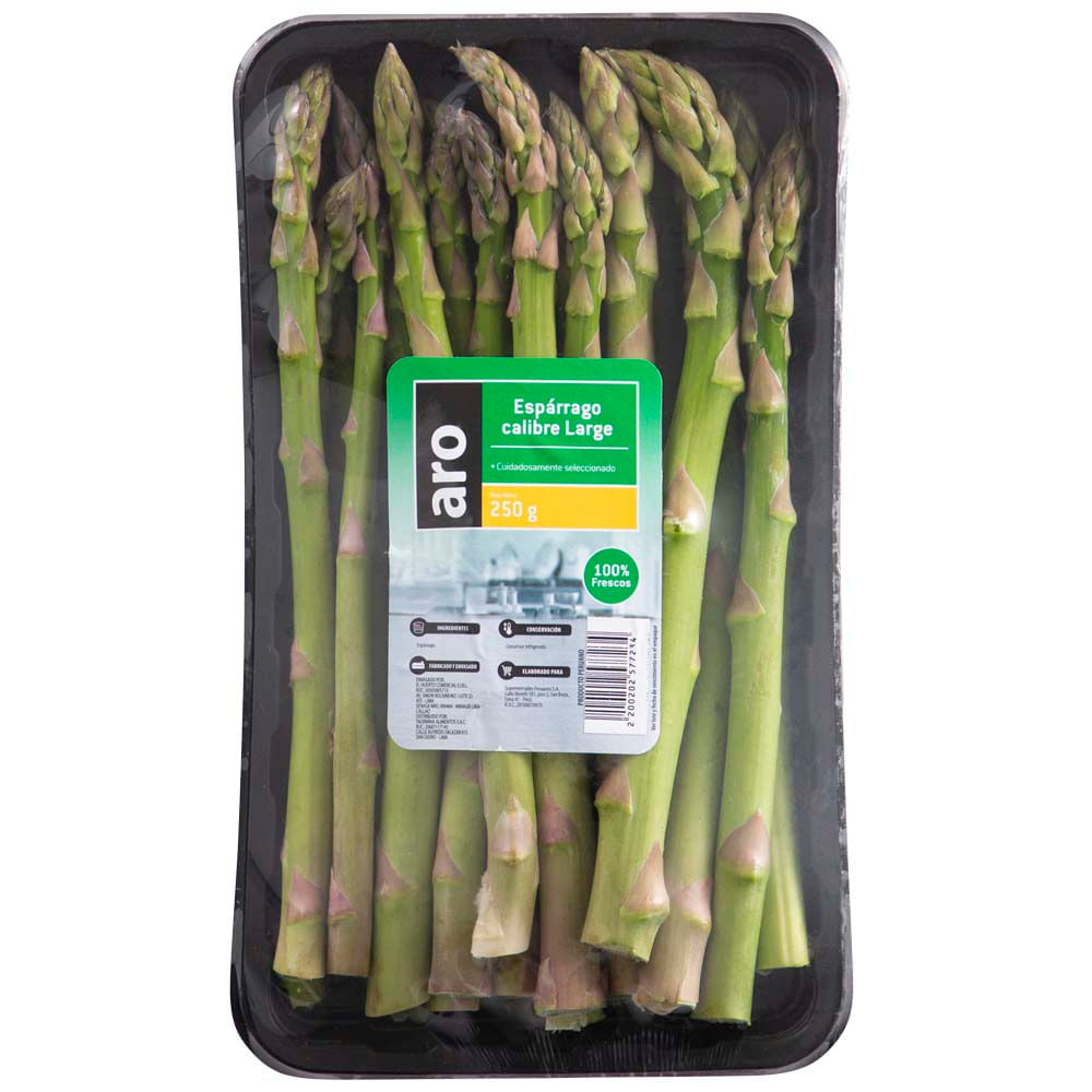 Espárrago Calibre Large ARO Bandeja 250g