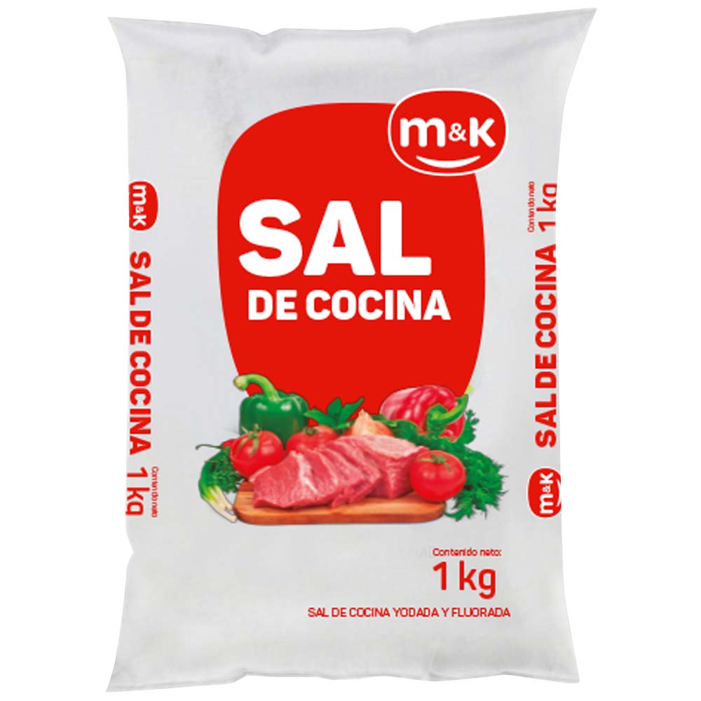 Sal de Cocina M&K Bolsa 1Kg