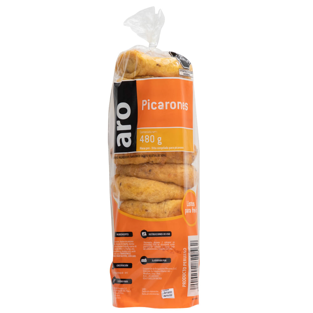 Picarones Prefritos Congelados ARO Bolsa 12un