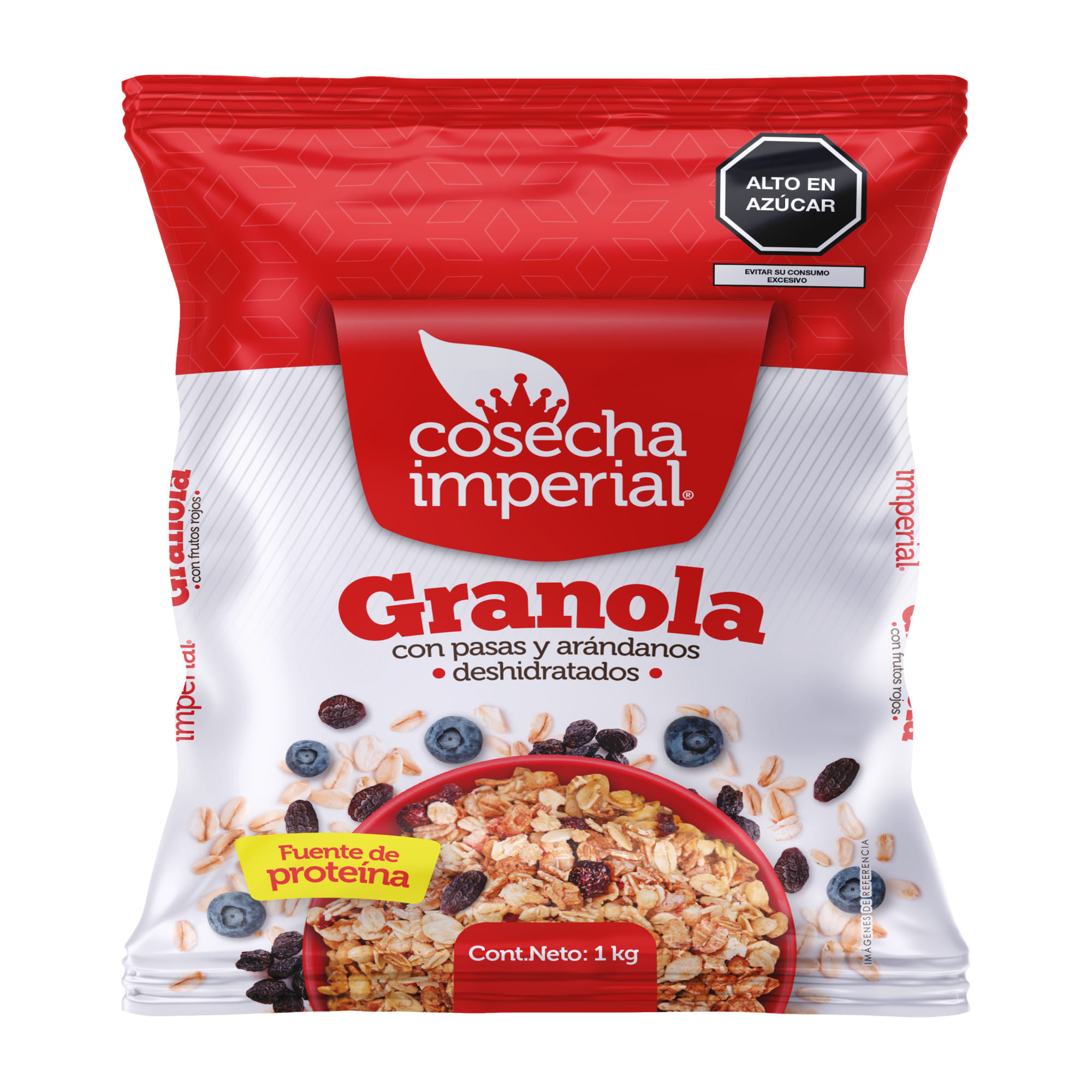 Granola Frutos Rojos COSECHA IMPERIAL Bolsa 1Kg