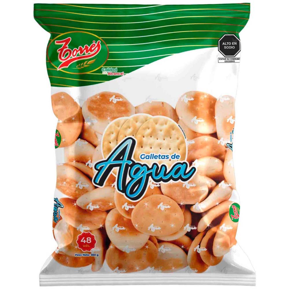 Galleta de Agua TORRES Bolsa 48un