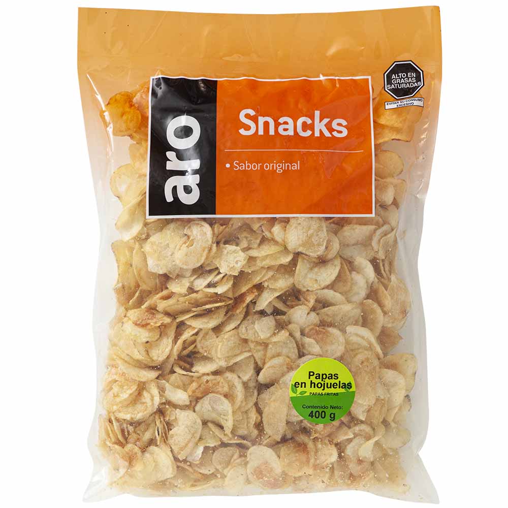Papas Hojuelas ARO Bolsa 400g