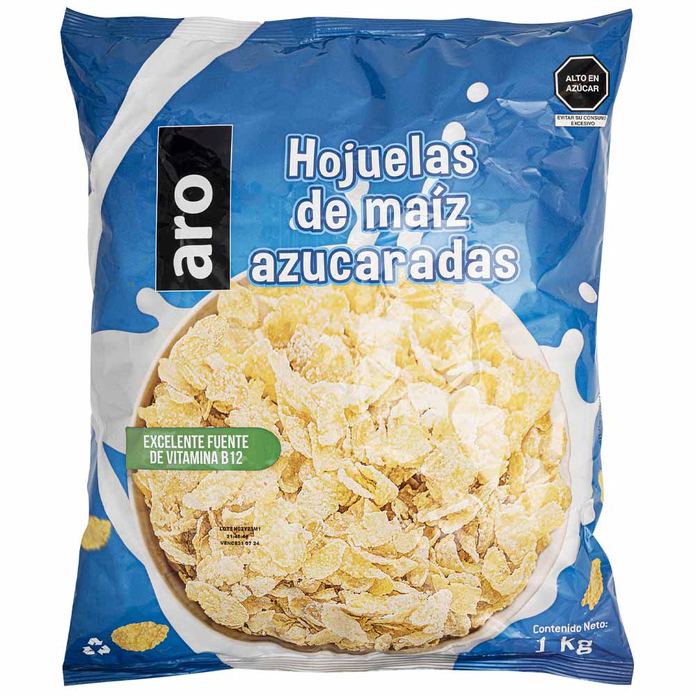 Hojuelas Azucaradas ARO Bolsa 1Kg