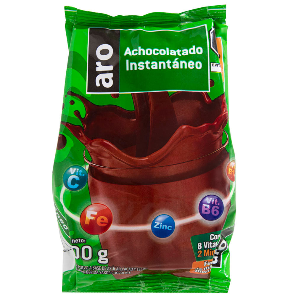 Mezcla en Polvo Achocolatado Instantáneo ARO Bolsa 500g