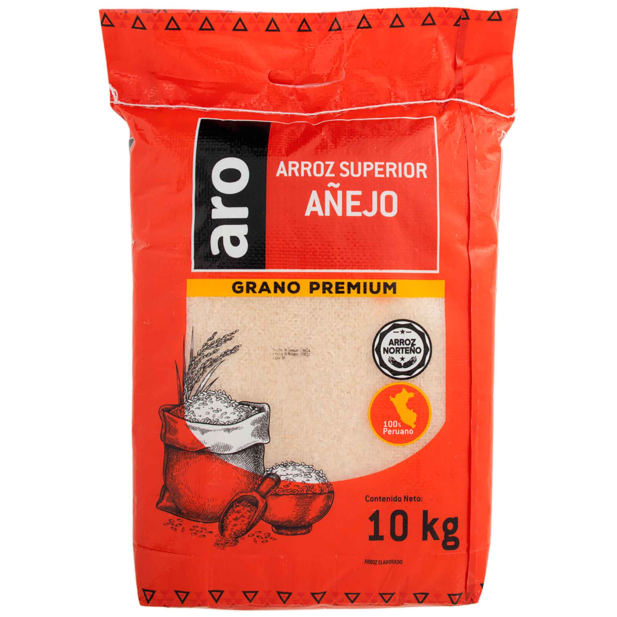 Arroz Superior Añejo ARO Bolsa 10kg
