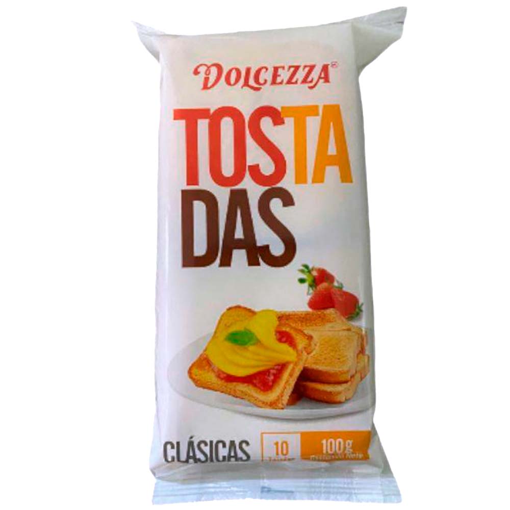 Tostadas Clásicas DOLCEZZA Bolsa 10un