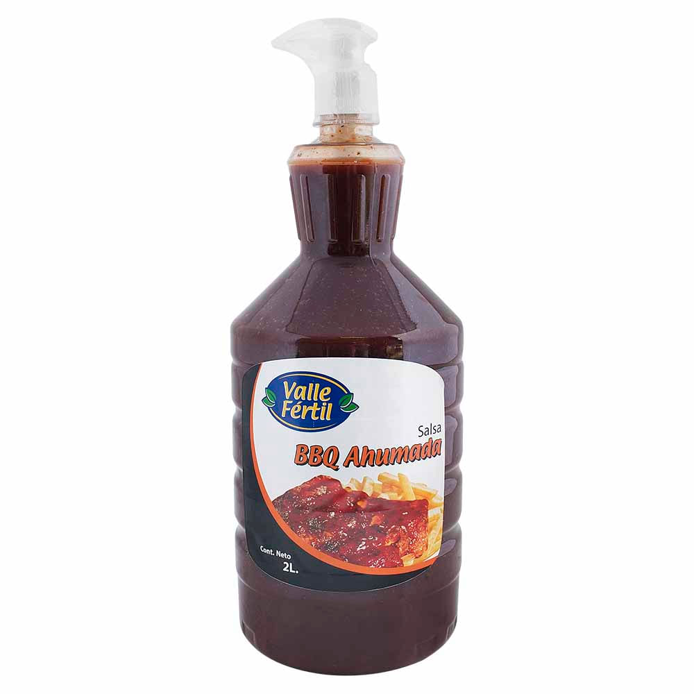 Salsa BBQ Ahumada VALLE FERTIL Botella 2L
