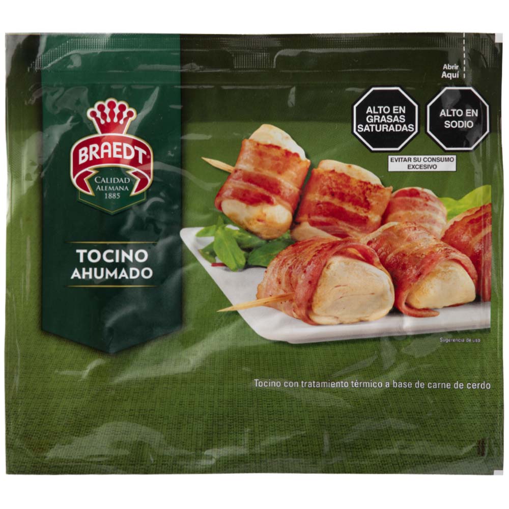 Tocino Ahumado BRAEDT Paquete 80g