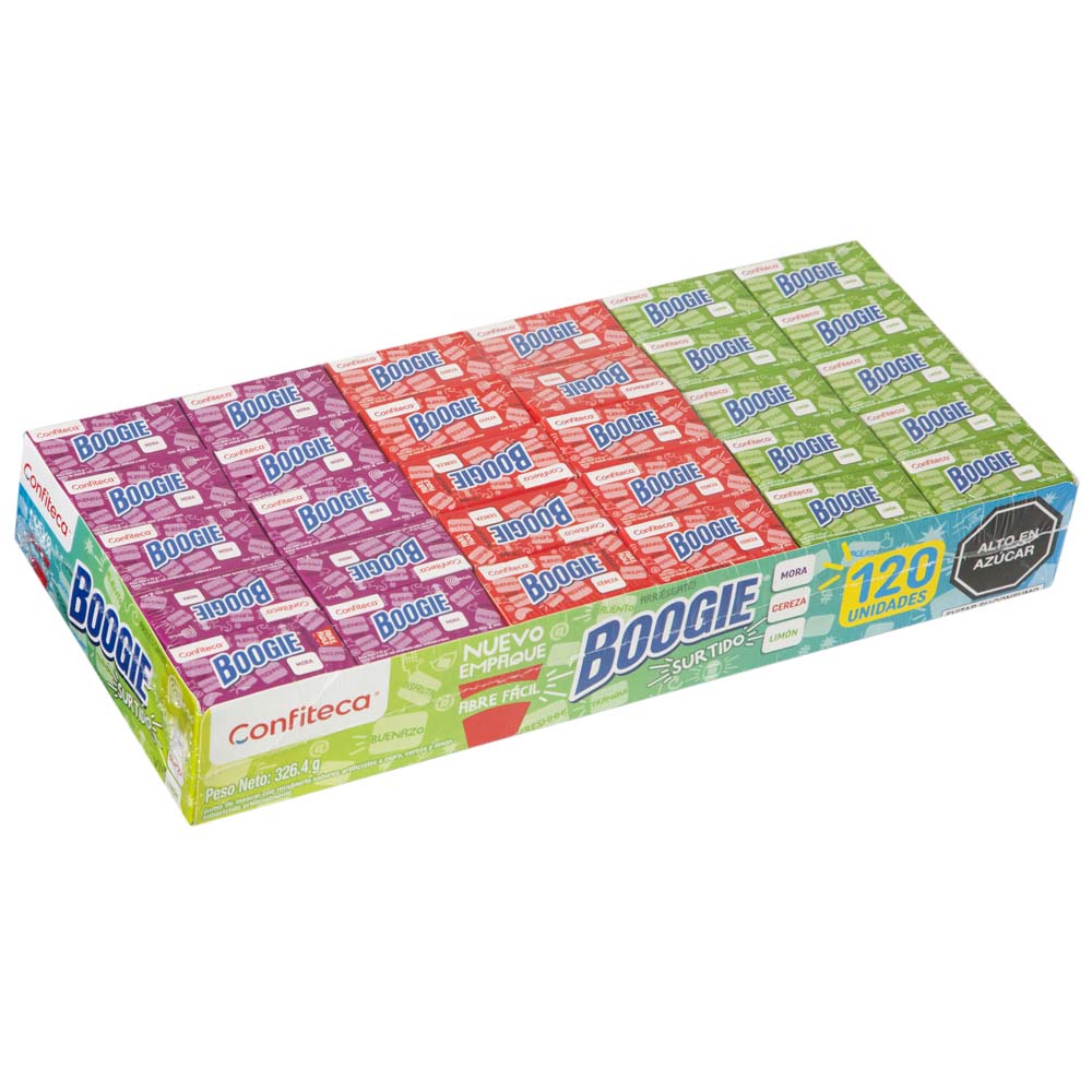 Chicle Surtido BOOGIE Caja 120un