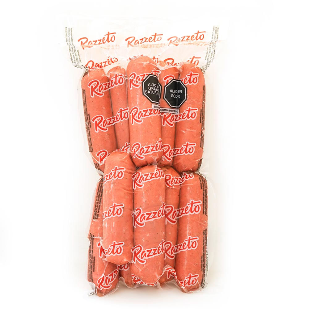 Chorizo Precocido Parrillero RAZZETO Paquete 950g