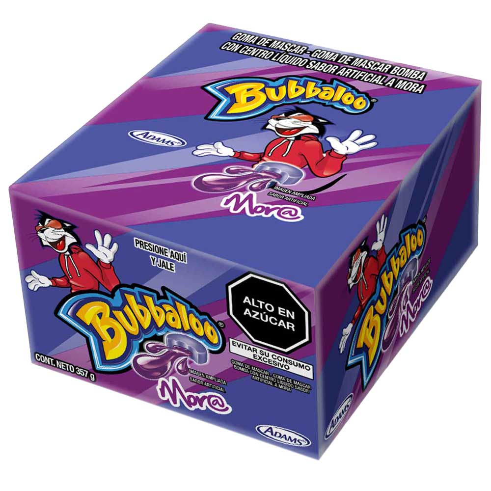 Goma de Mascar BUBBALOO Display 5.1g