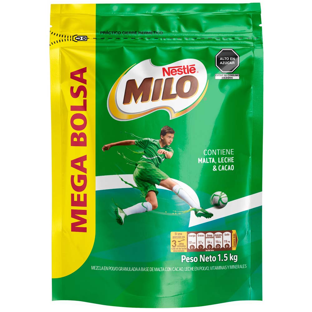 Fortificante Granulado MILO Bolsa 1.5Kg