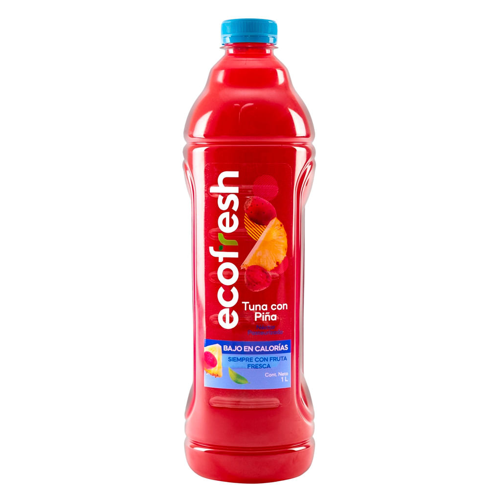 Néctar de Tuna con Piña ECOFRESH Botella 1L