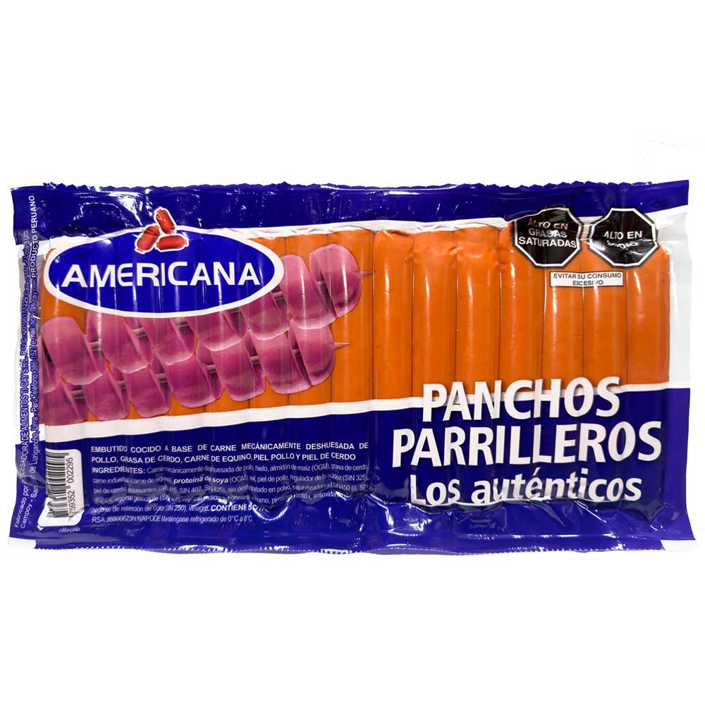 Panchos Parrilleros AMERICANA Paquete 920g