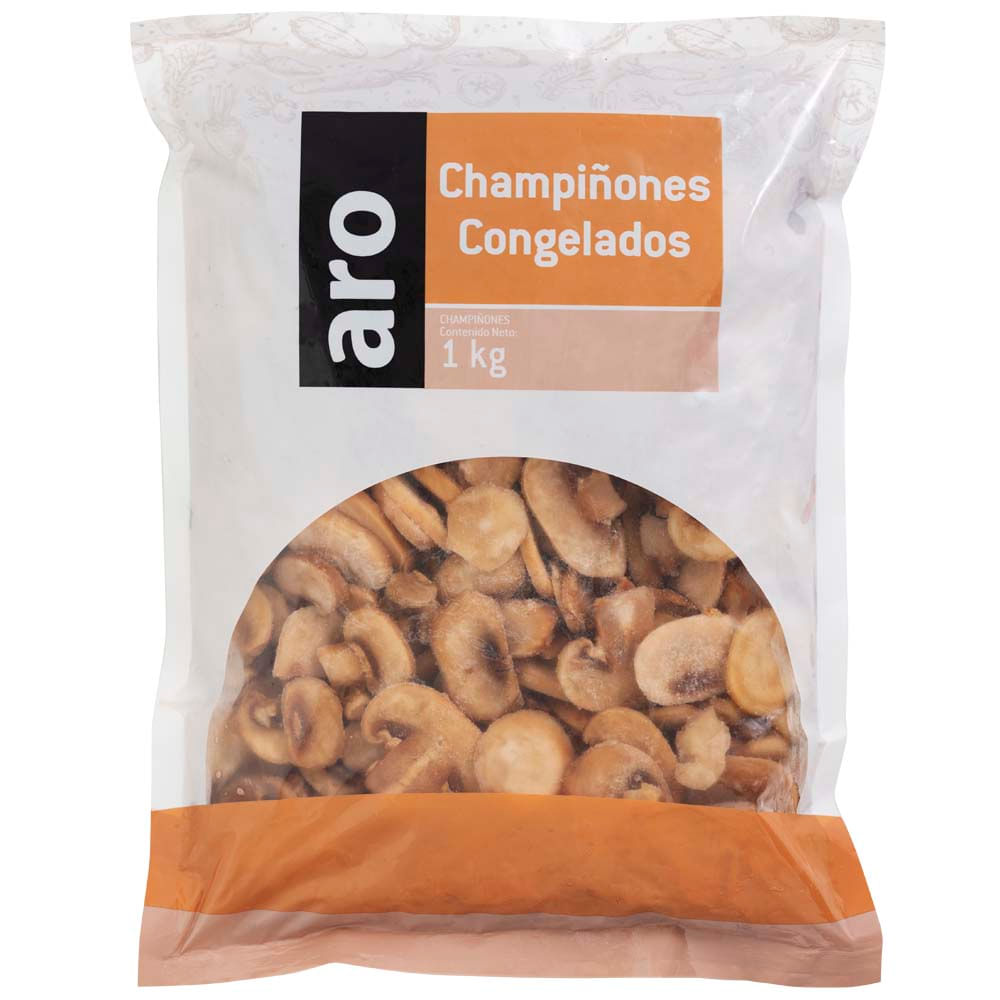 Champiñones Congelados ARO Bolsa 1Kg