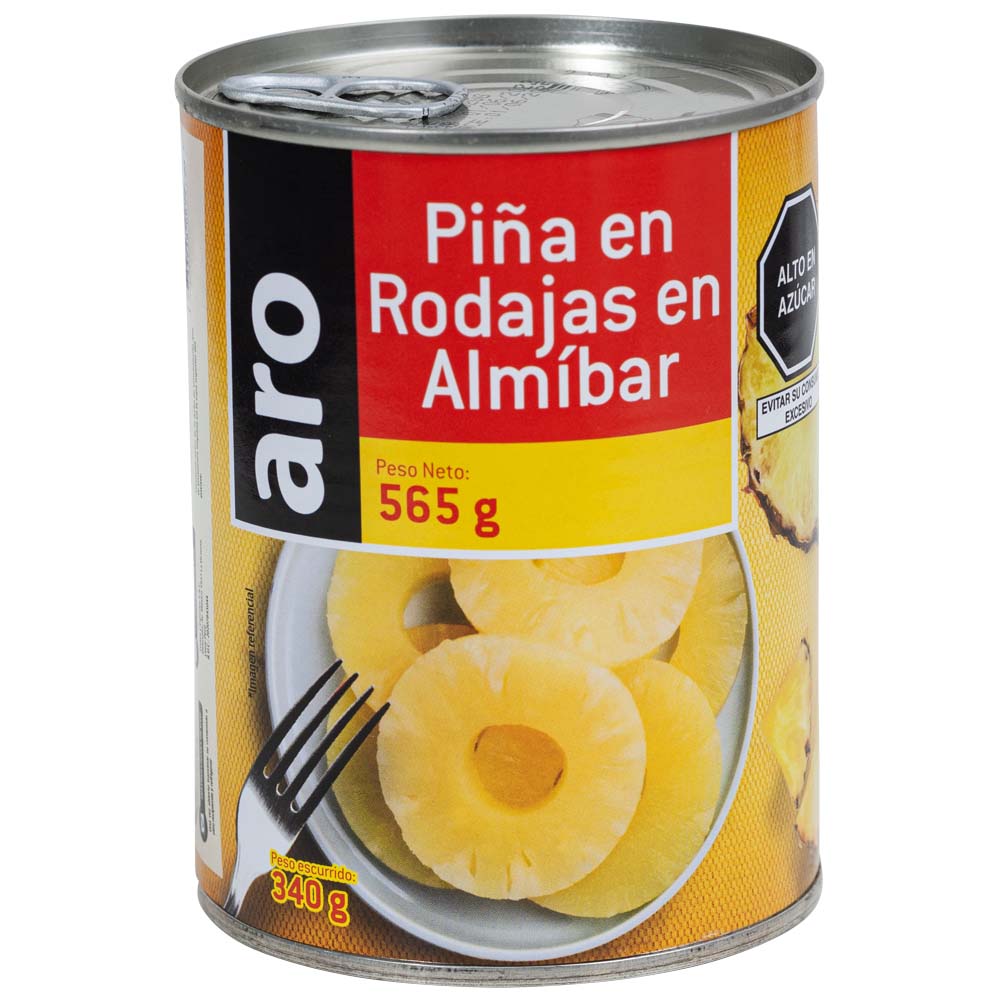 Conserva de Piña en Cubos ARO Lata 565g