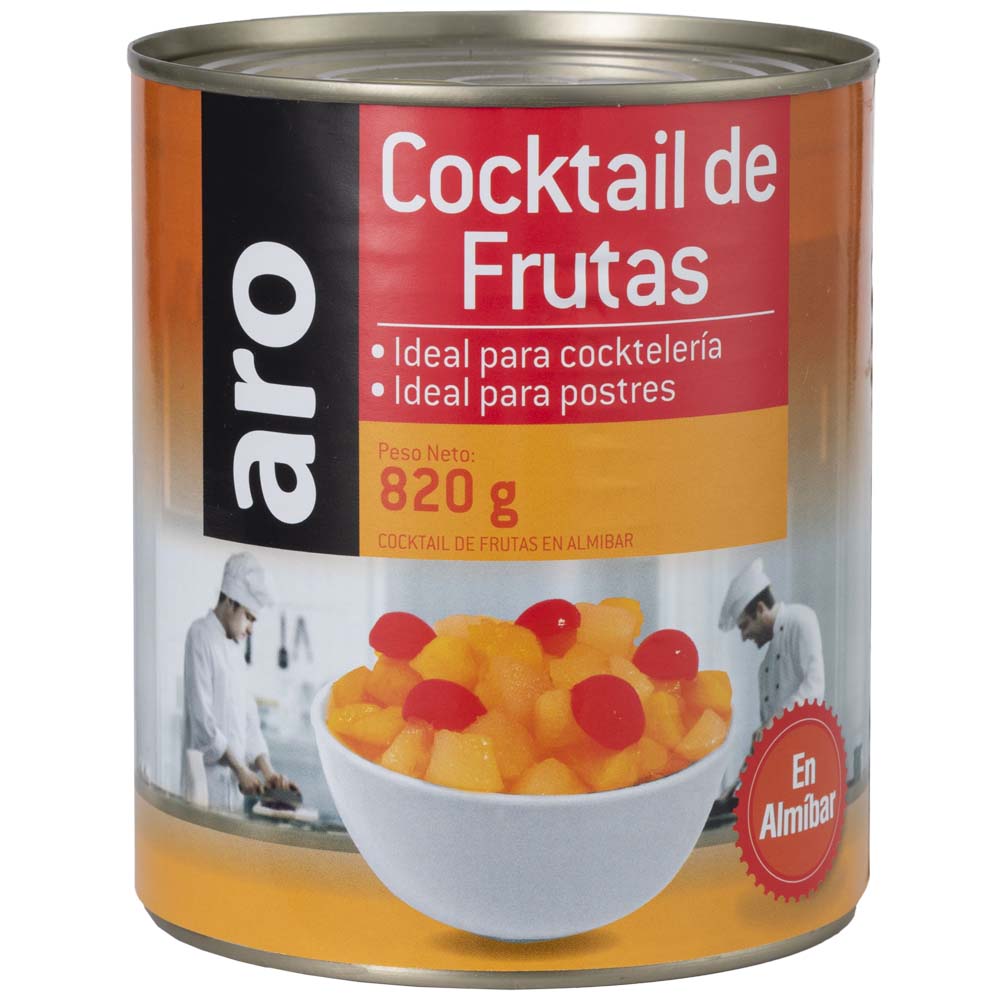 Conservas Cocktail de Frutas ARO 820g