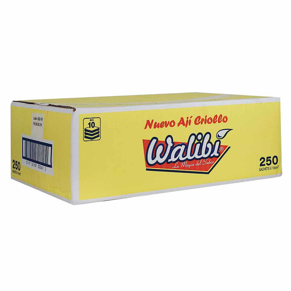 Ají Criollo WALIBI Sachet 10g x 250un