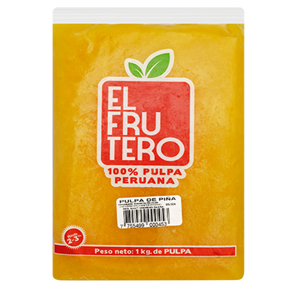 Pulpa De Piña Golden El Frutero X 1Kg