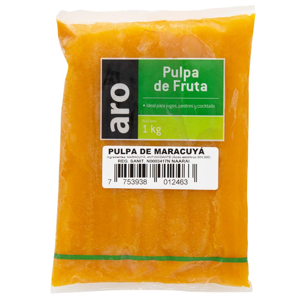Pulpa de Maracuya ARO 1Kg