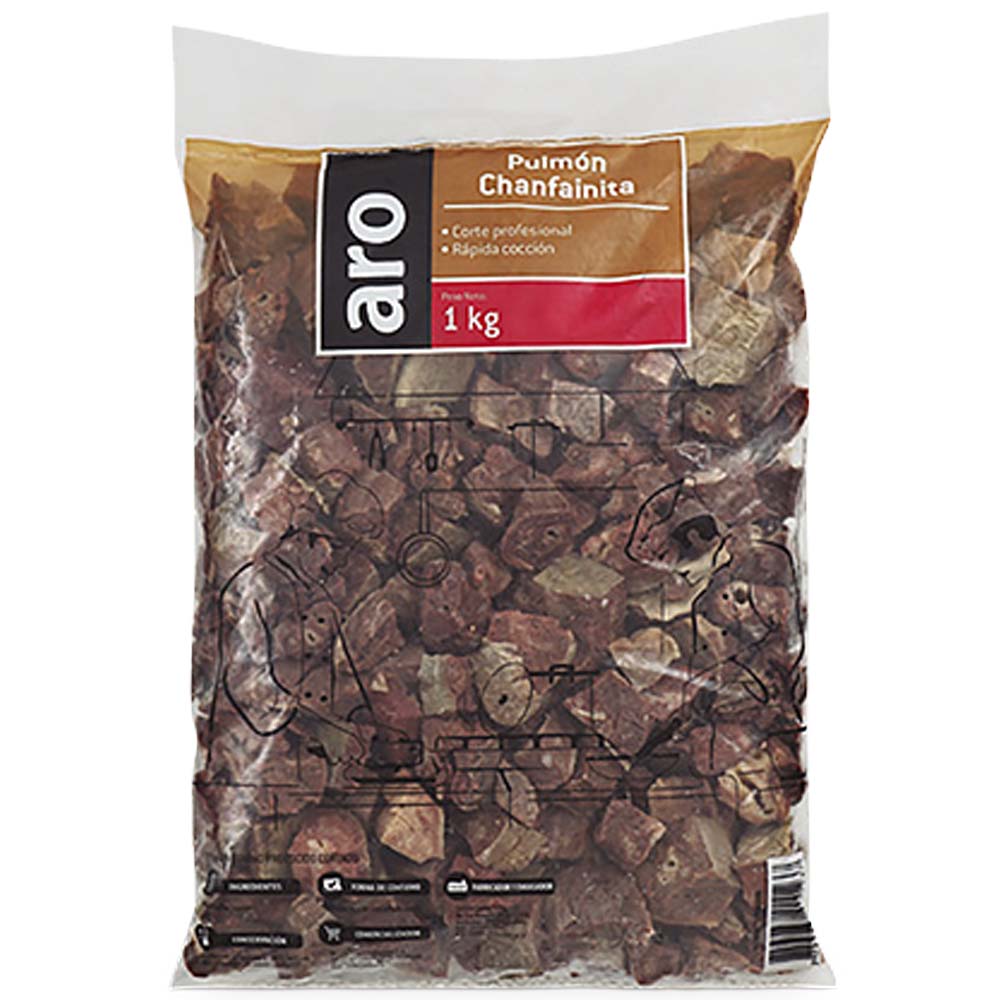Chanfainita Precocida Congelada ARO Empaque 1kg