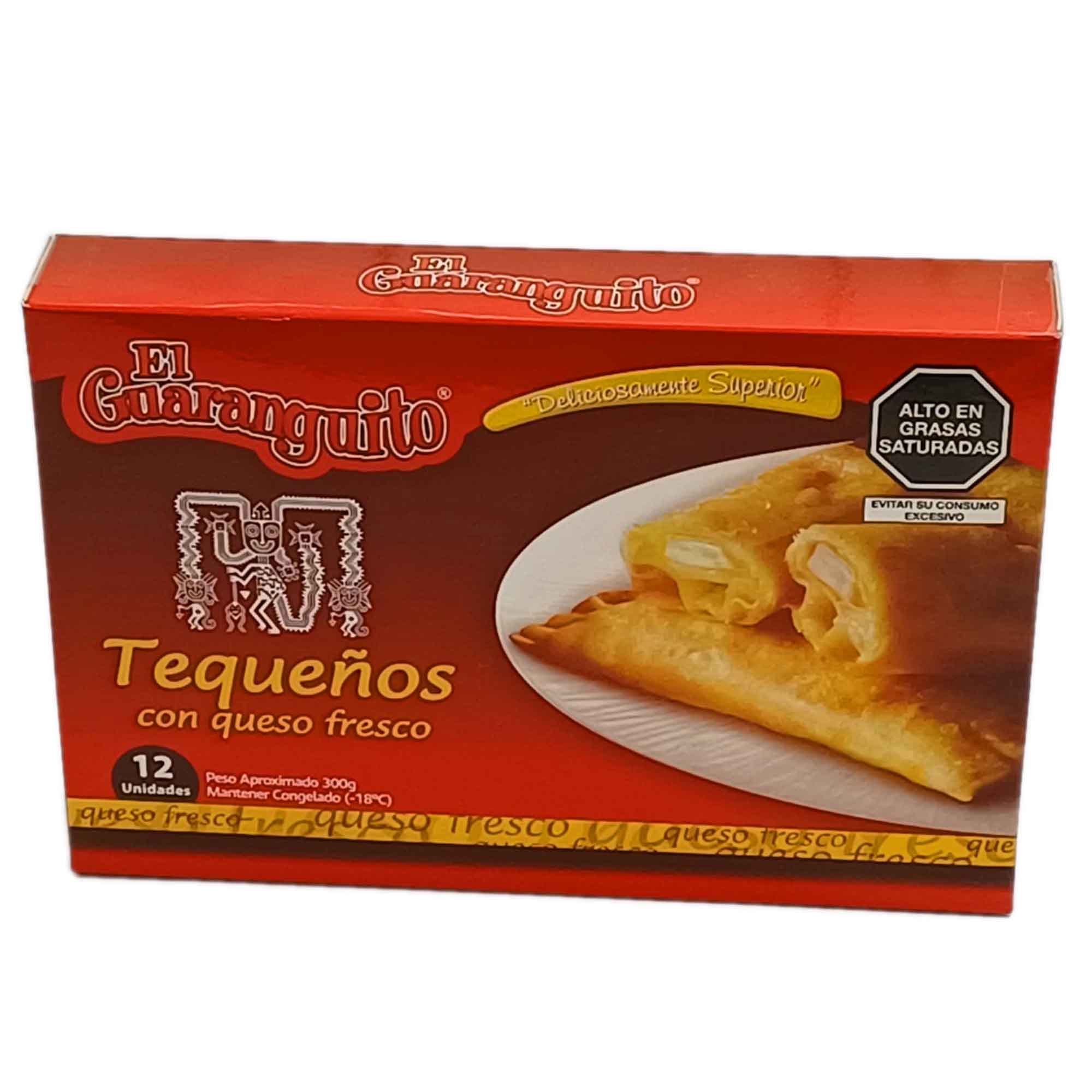 Tequeños de Queso Fresco EL GUARANGUITO Paquete 12un