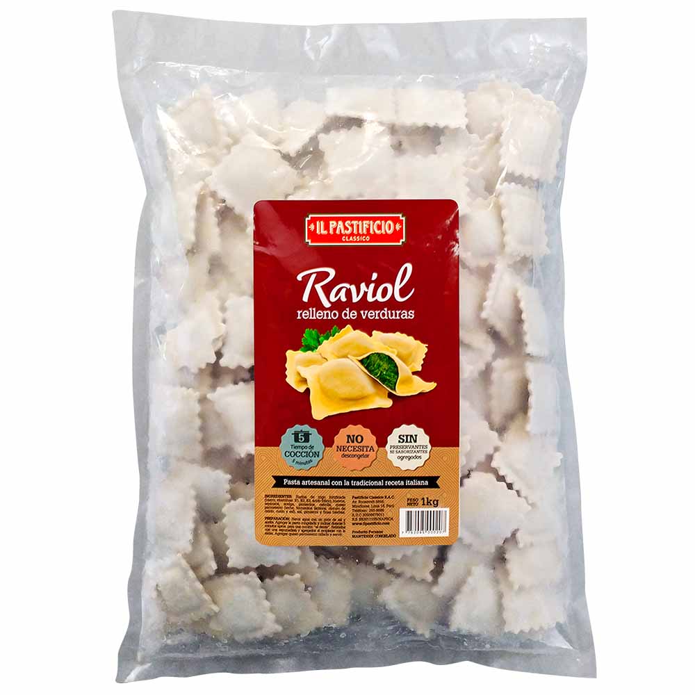 Raviol de Verdura IL PASTIFICIO Bolsa 1Kg
