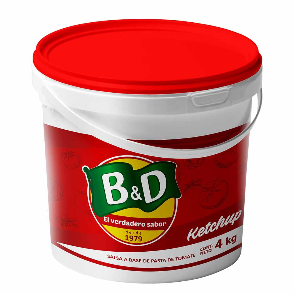 Ketchup B&D Balde 4Kg