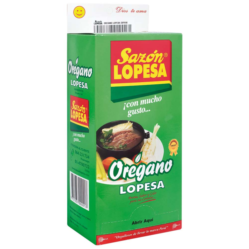Orégano LOPESA Display 3.5g