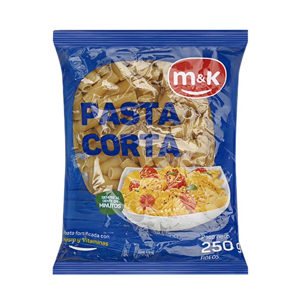 Rigatoni Rayado M&K Bolsa 250g