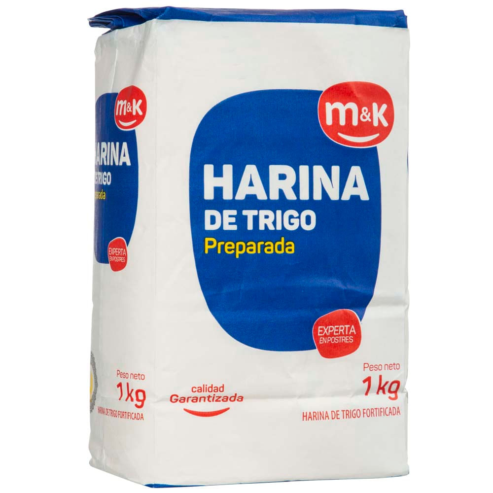 Harina Preparada M&K Paquete 1Kg