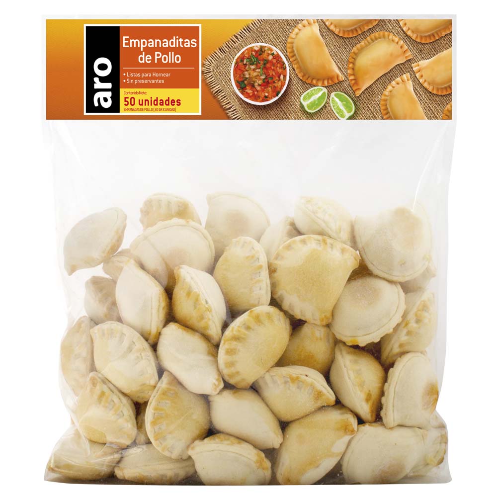 Empanadita de Pollo ARO Paquete 50un