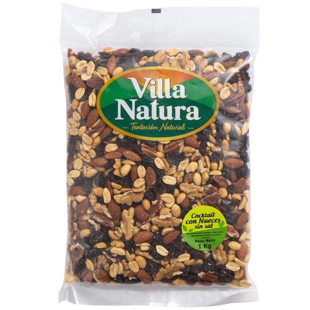 Cocktail de Nueces VILLA NATURA Paquete 1000g
