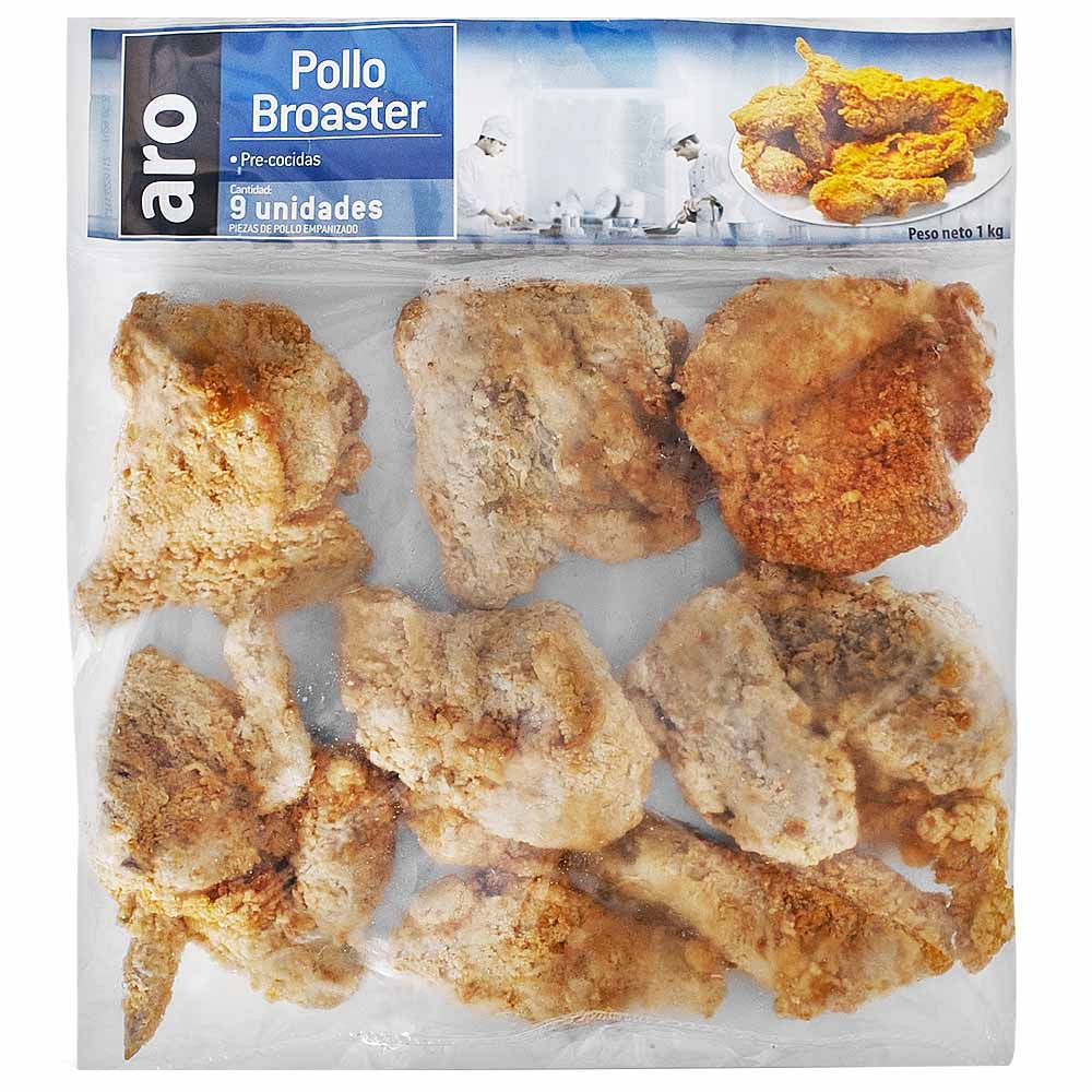 Pollo Broaster Aro Bolsa 1Kg