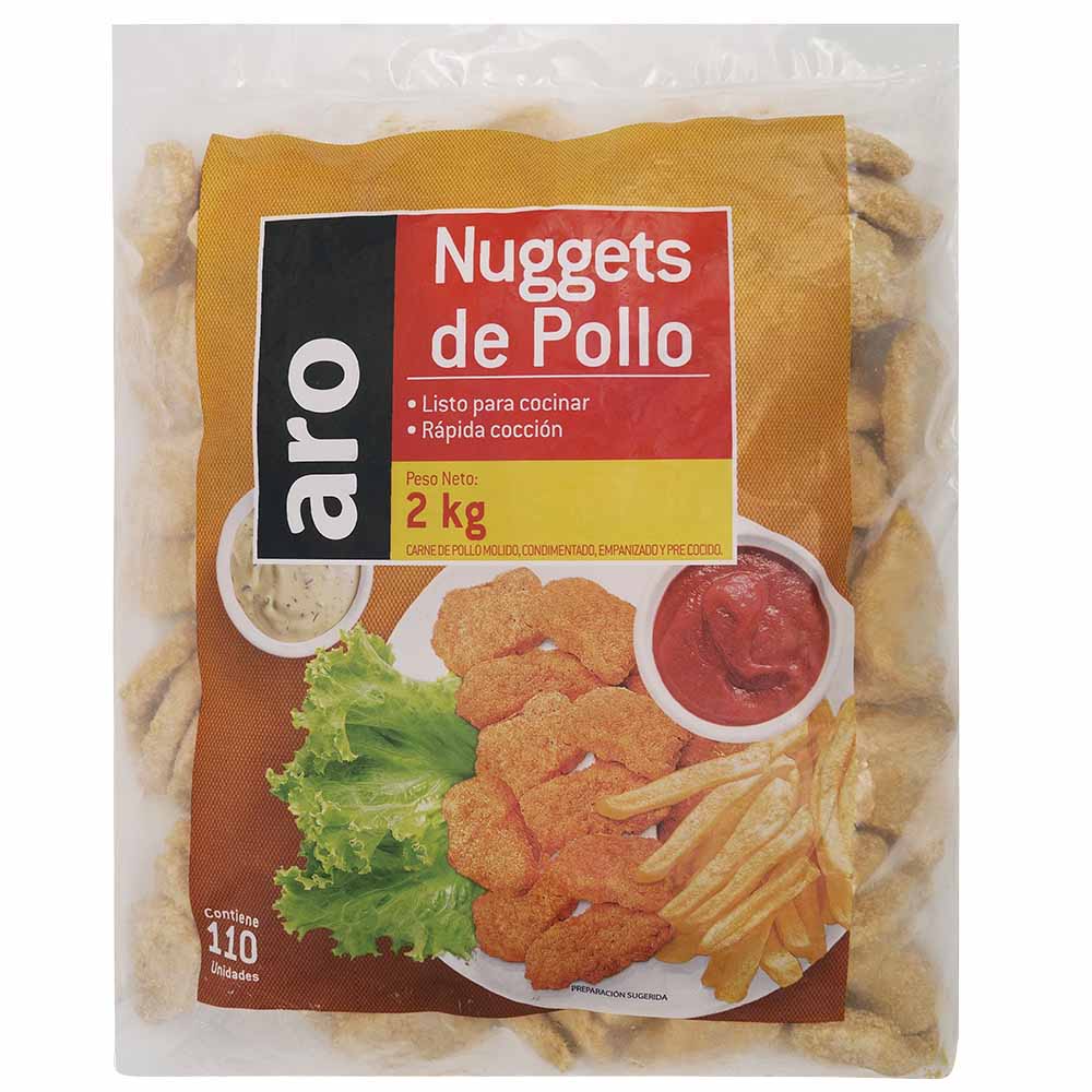 Nuggets De Pollo Aro Bolsa 2Kg