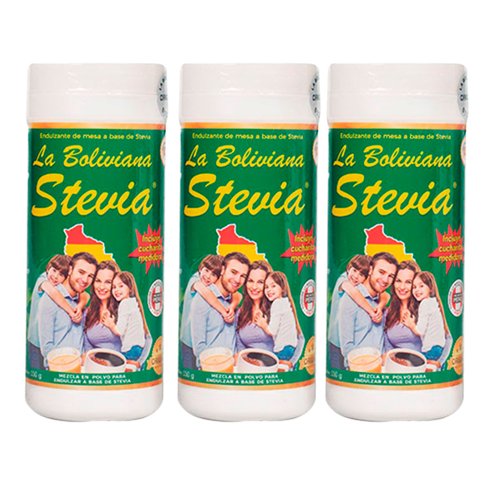 Endulzante Familiar LA BOLIVIANA Paquete 150g x 3un