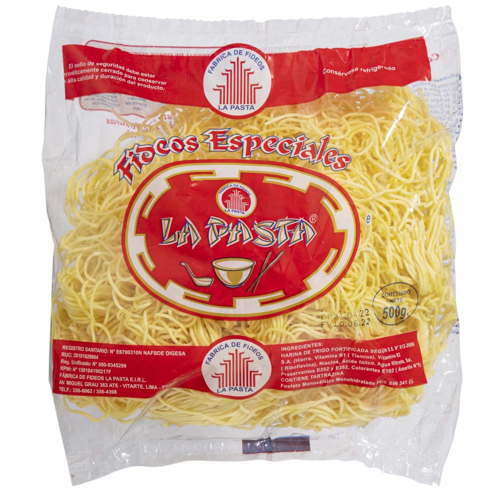 Fideos Chinos Delgados LA PASTA 500g