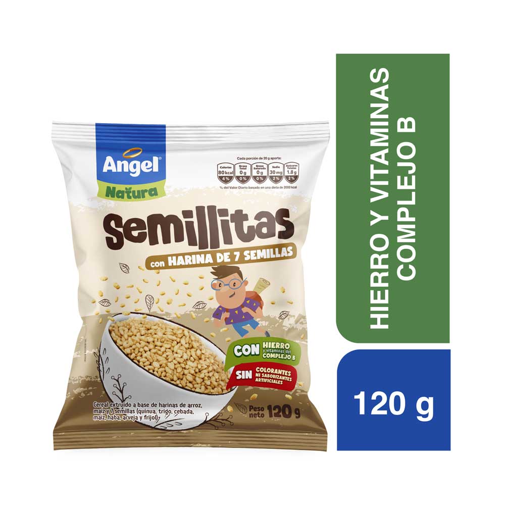 Cereal ÁNGEL Semillitas Bolsa 120g