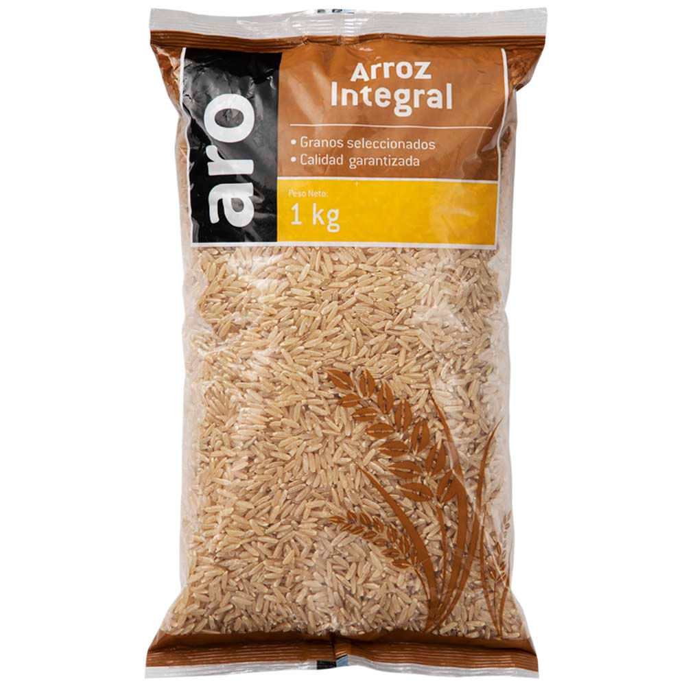 Arroz Integal ARO Bolsa 1Kg