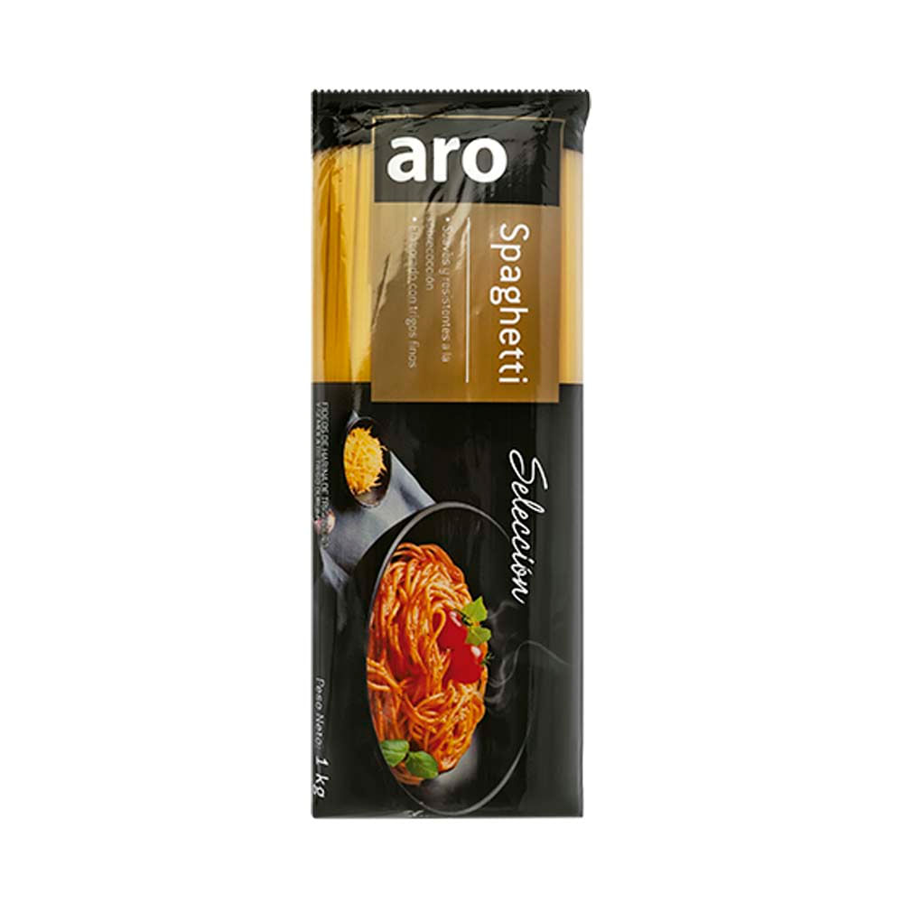 Fideos Spaghetti ARO Selección Bolsa 1kg