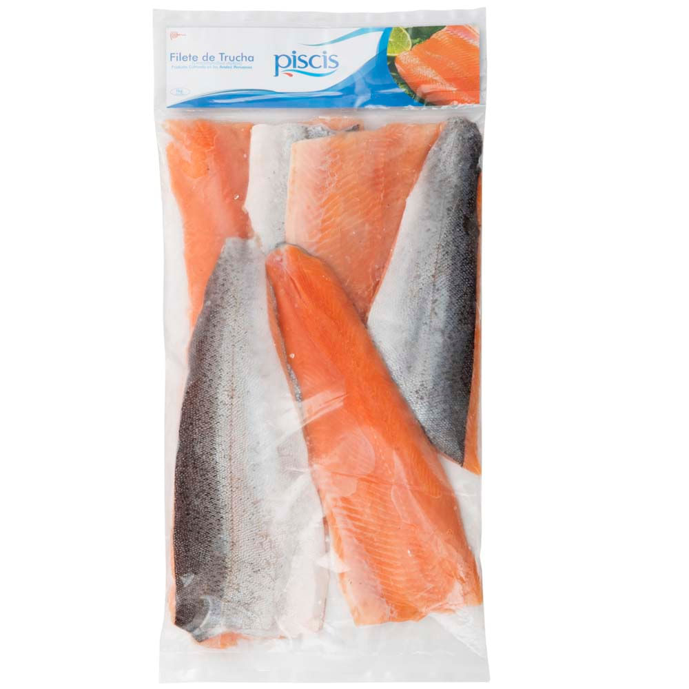 Filete de Trucha Piscis con Piel 1Kg