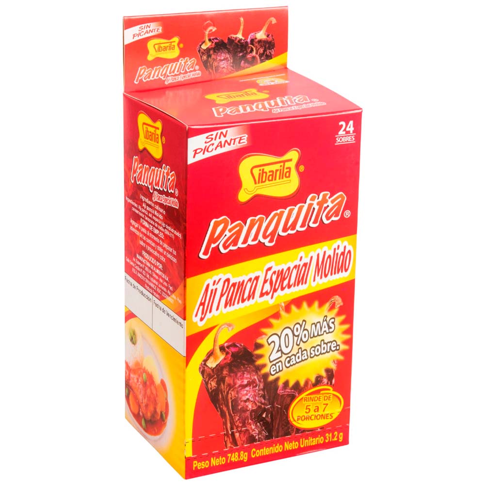 Panquita Sibarita 24 X 31.2g