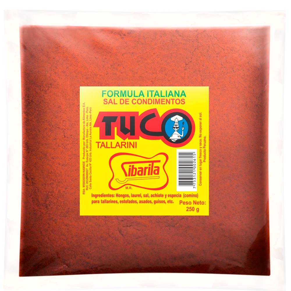 Tuco Tallarini Condimento Sibarita 250g