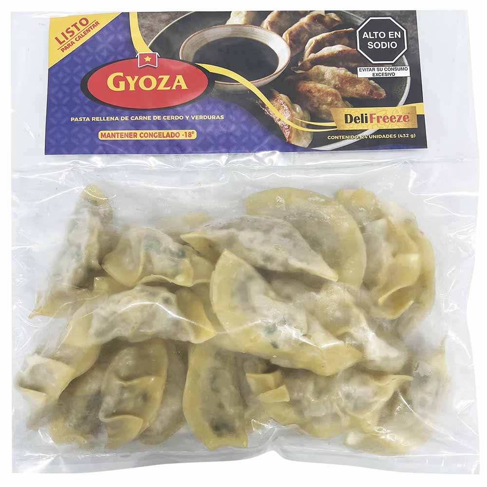 Gyozas de Cerdo DELI FREEZE Paquete 24un