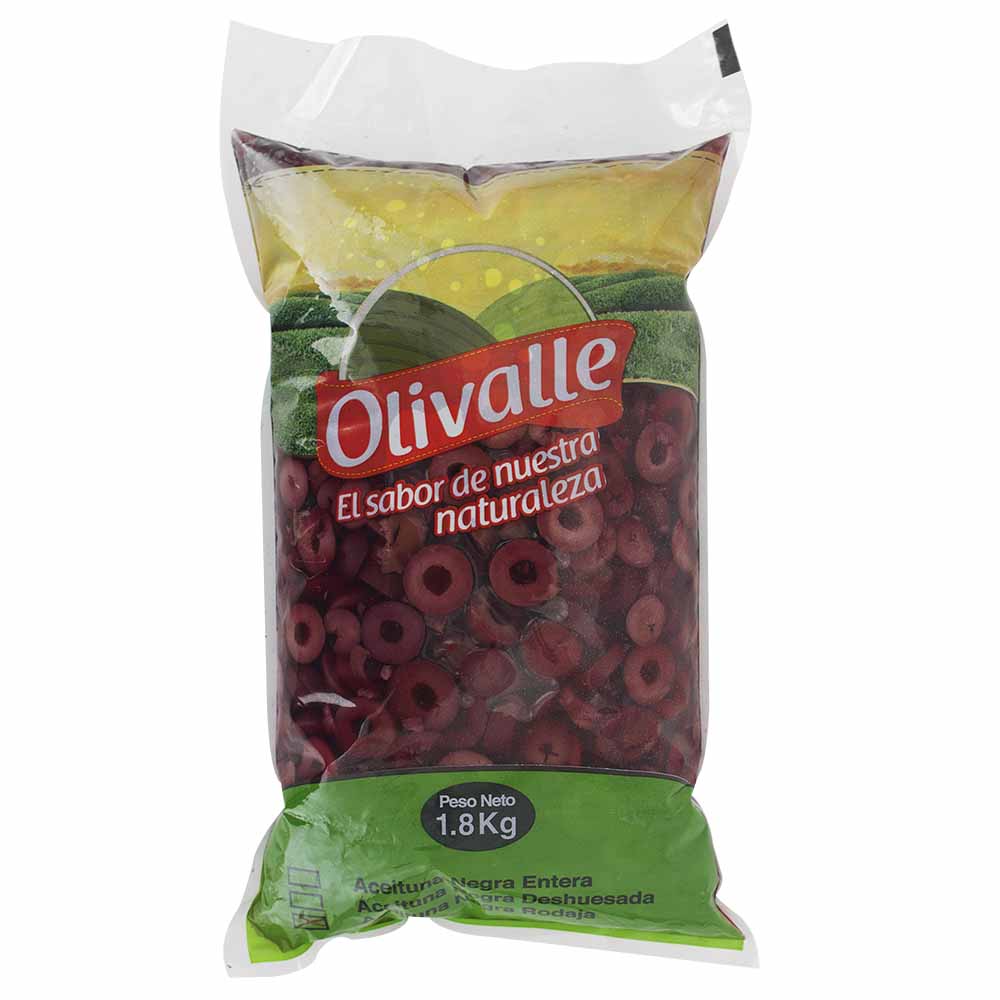 Aceituna Negra en Rodajas OLIVALLE X 1Kg