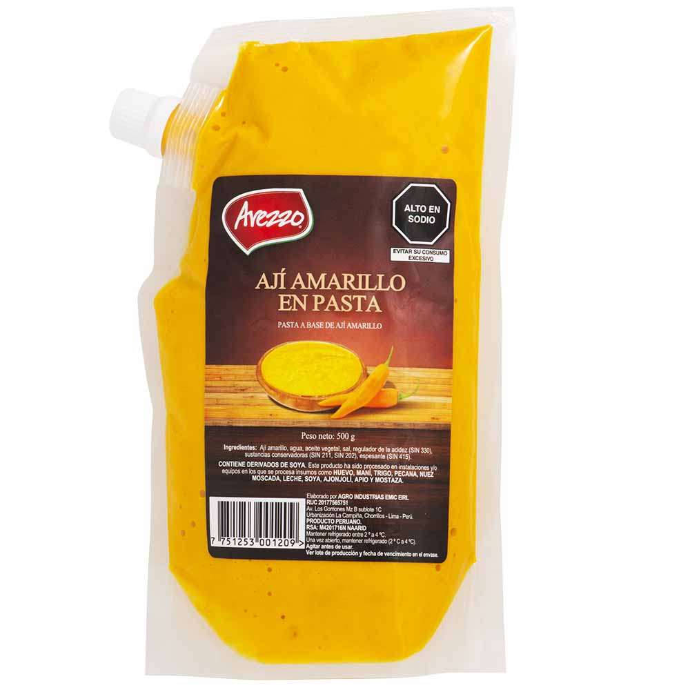 Ají Amarillo EMIC Bolsa 500g