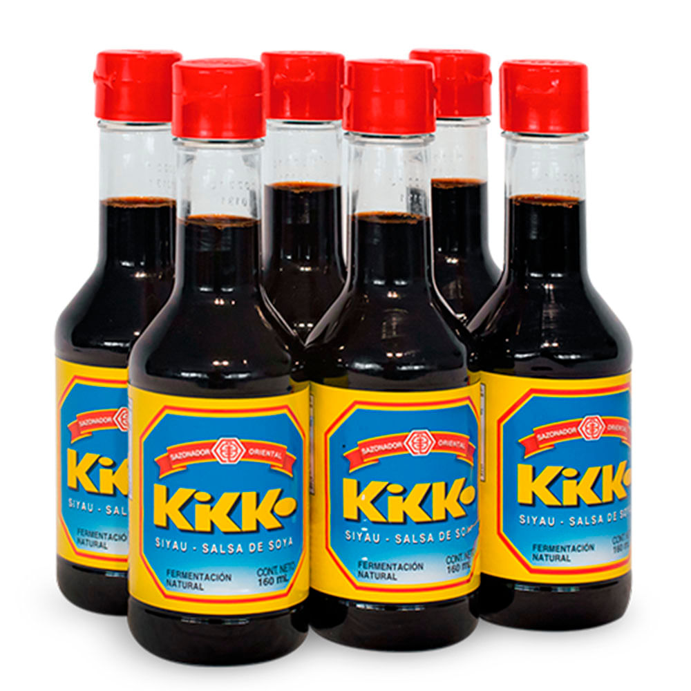 Sillao KIKKO Frasco 160ml x 6un