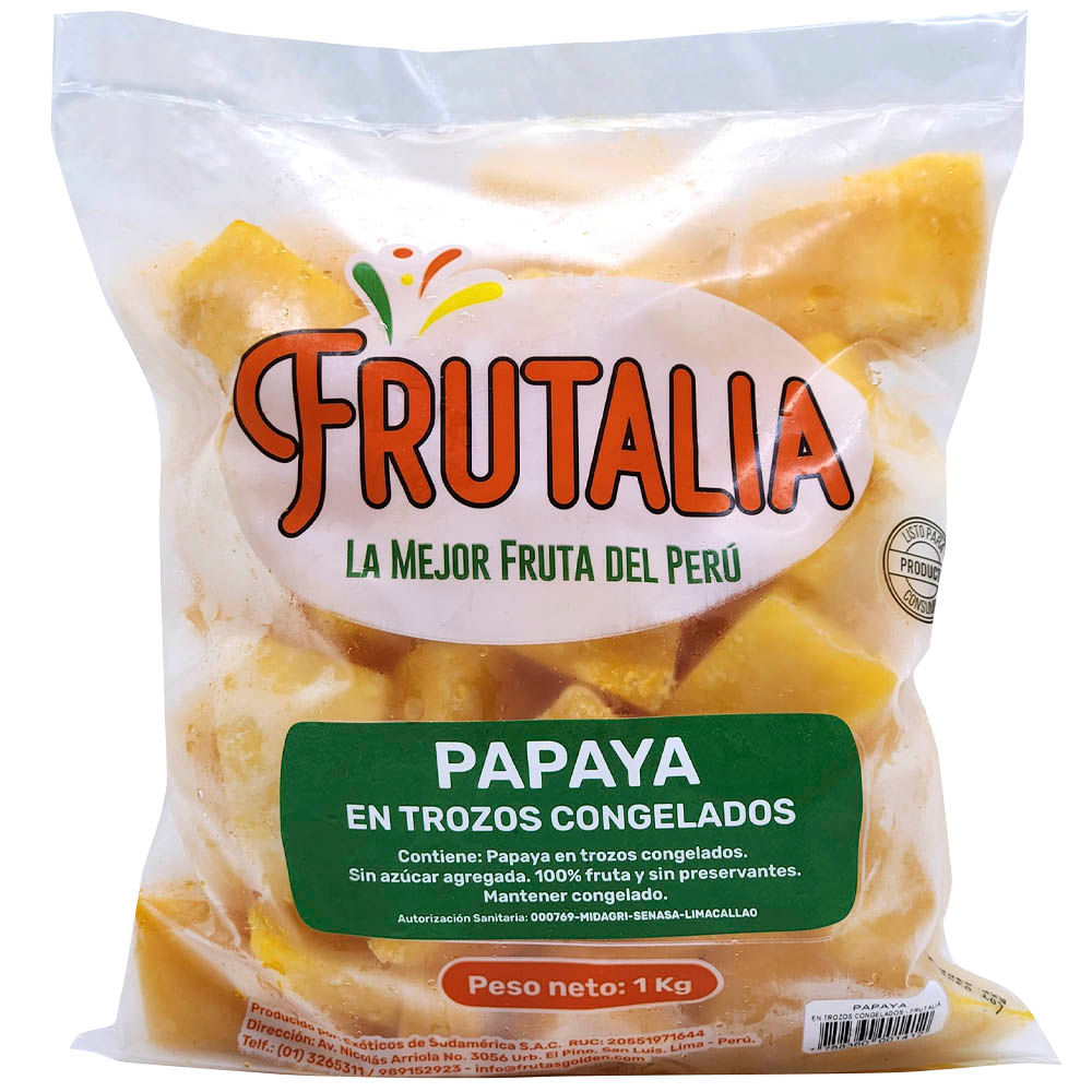 Papaya en Trozos FRUTALIA x 1kg