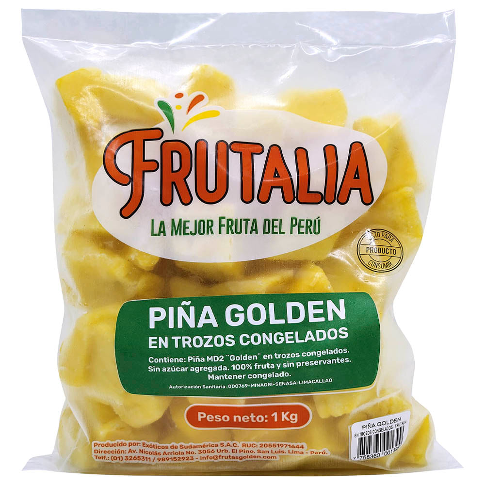 Piña Golden en Trozos FRUTALIA x 1kg
