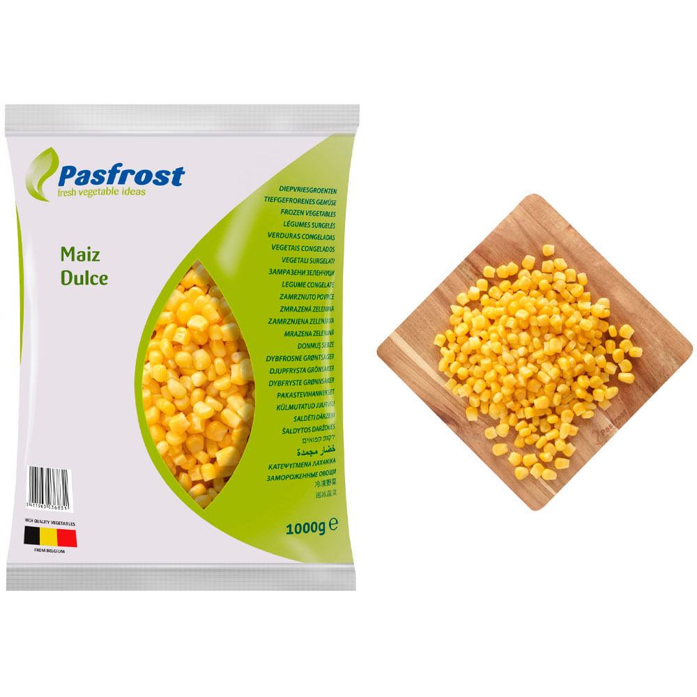Choclo Americano PASFROT 1 Kg Congelado